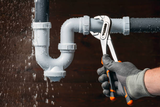 Professional Drain Cleaning technician working in Saint Cloud, WI